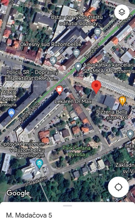 Apartman Ruza Ruzomberok Ngoại thất bức ảnh